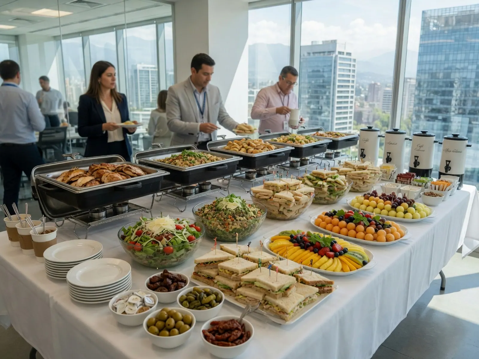 Catering para empresas en Santiago